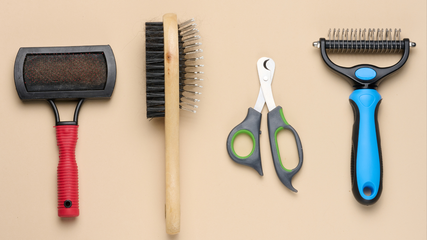 Discover our premium grooming collection for pets, featuring high-quality tools and accessories