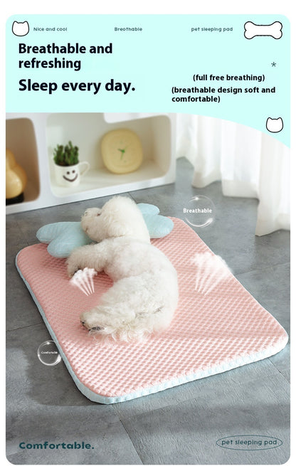 BreathEasy Dog Bed - Cooling Comfort for Your Pet