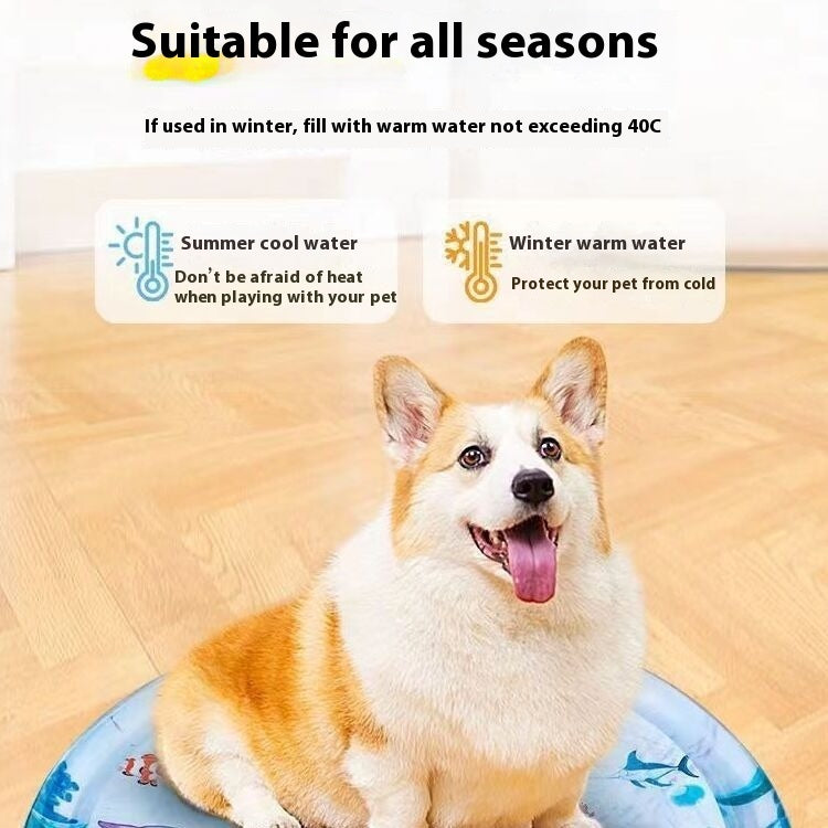 ChillPaws Cooling Pet Mat - Instant Relief for Dogs and Cats