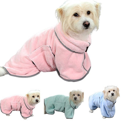 SpeedDry Pet Bathrobe