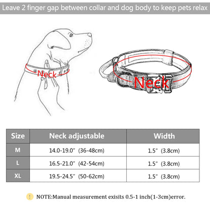 TactiPaw Military Dog Collar & Leash