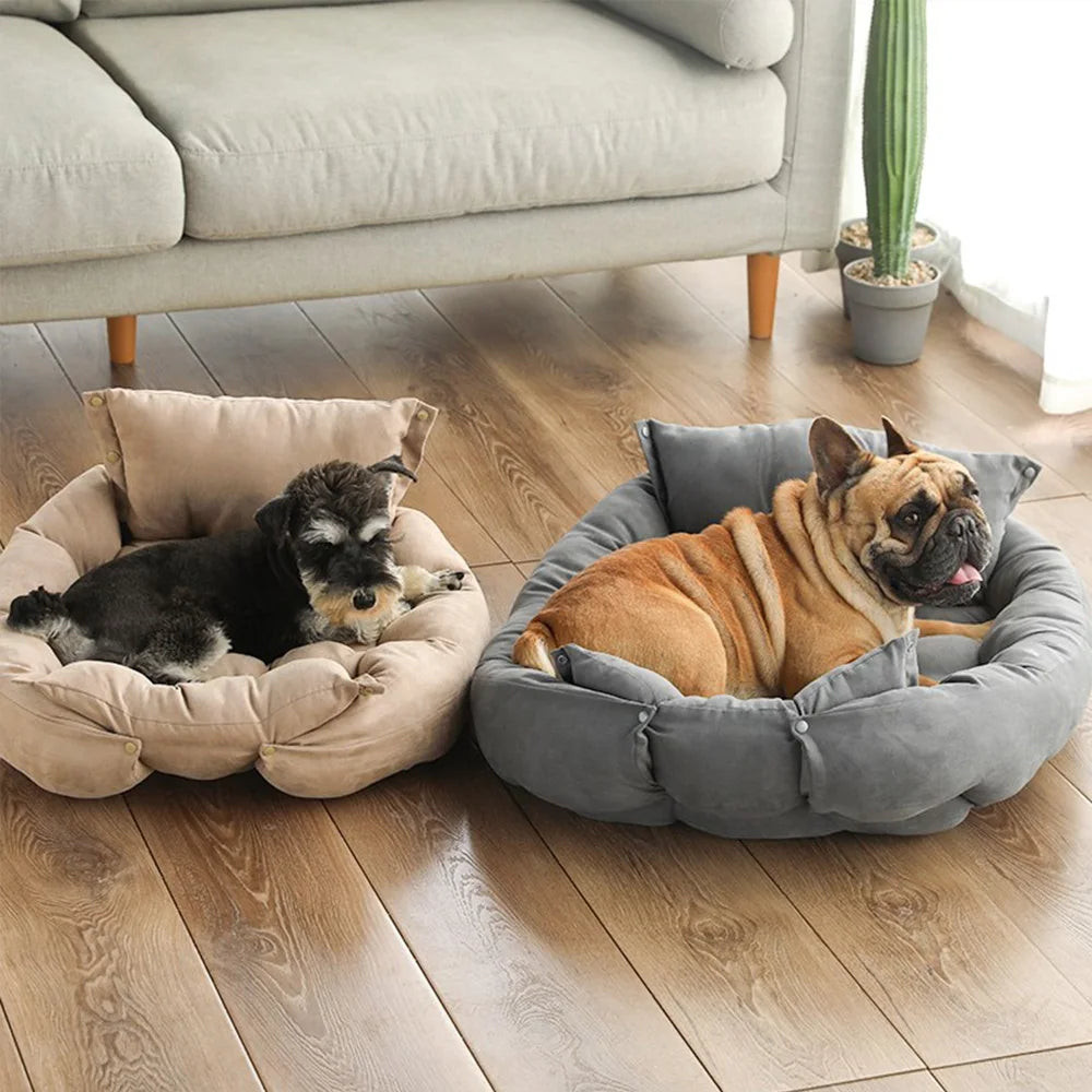 SnuggleSofa 3-in-1 Winter Pet Bed: