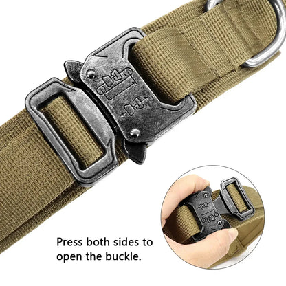 TactiPaw Military Dog Collar & Leash