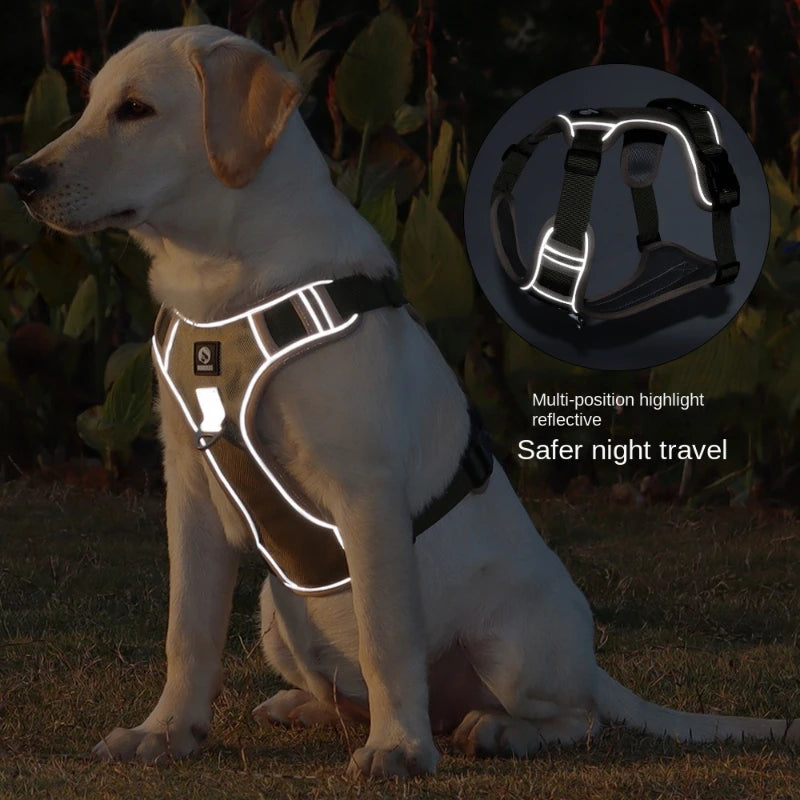 SafeStride Reflective Dog Harness