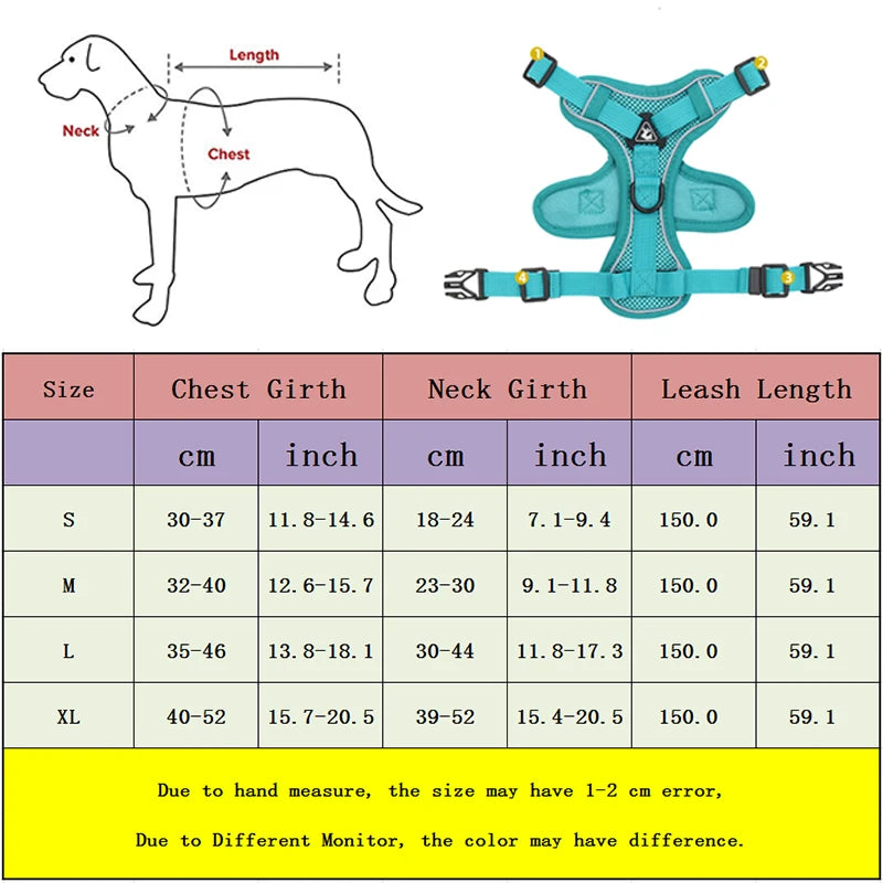 StrideSafe Adjustable Harness and Leash Set