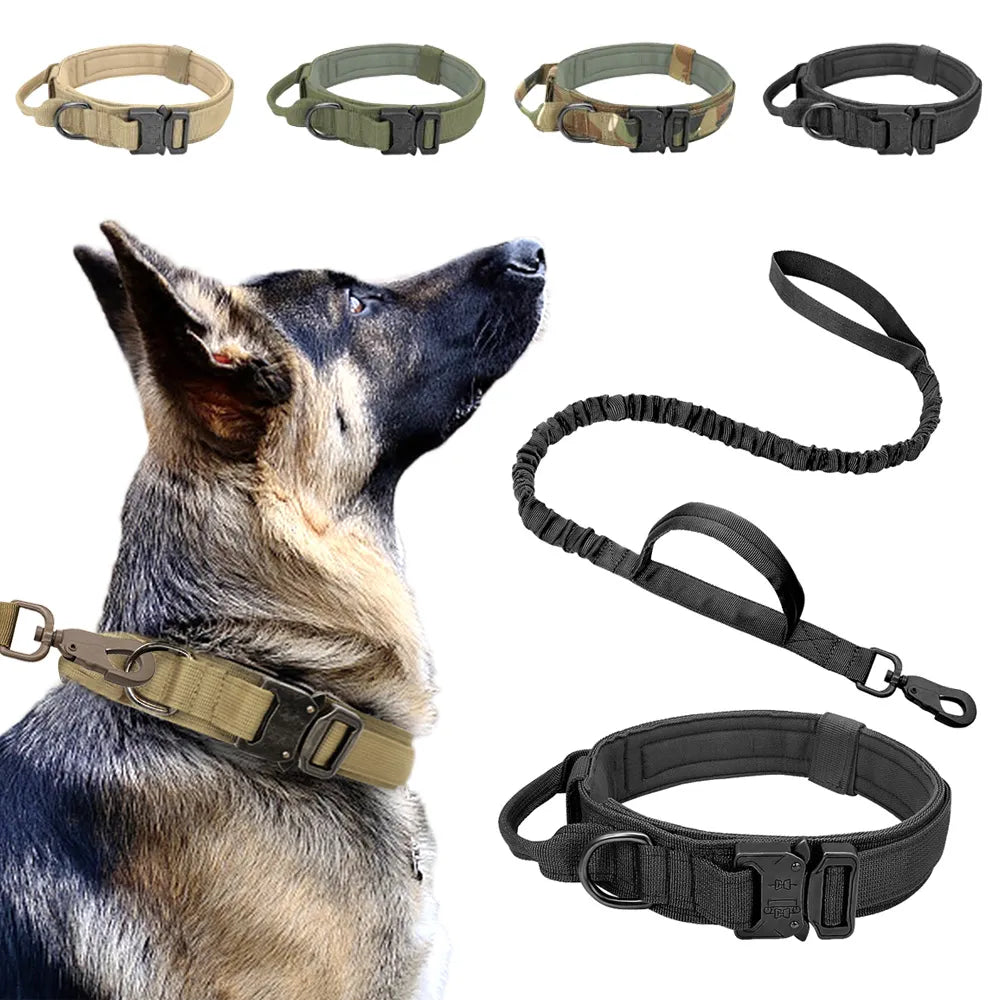 TactiPaw Military Dog Collar & Leash