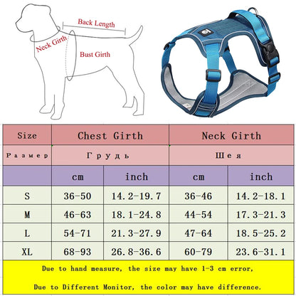 SafeStride Reflective Dog Harness